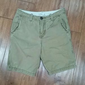 Boys Abercrombie khaki shorts